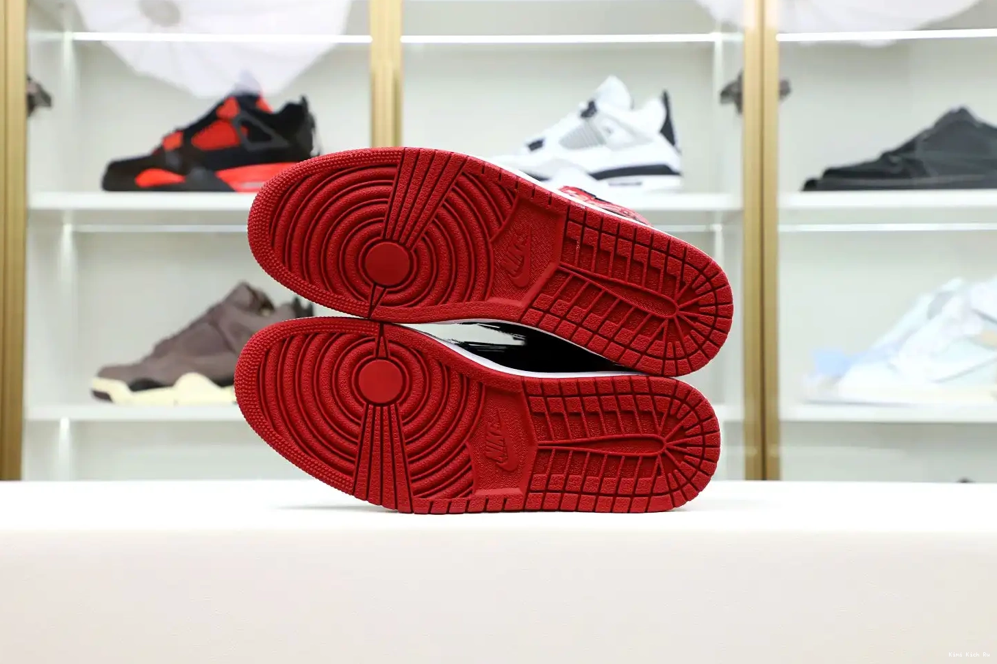 PATENT JORDAN AIR 1 HIGH OG Kimikick BRED 0801